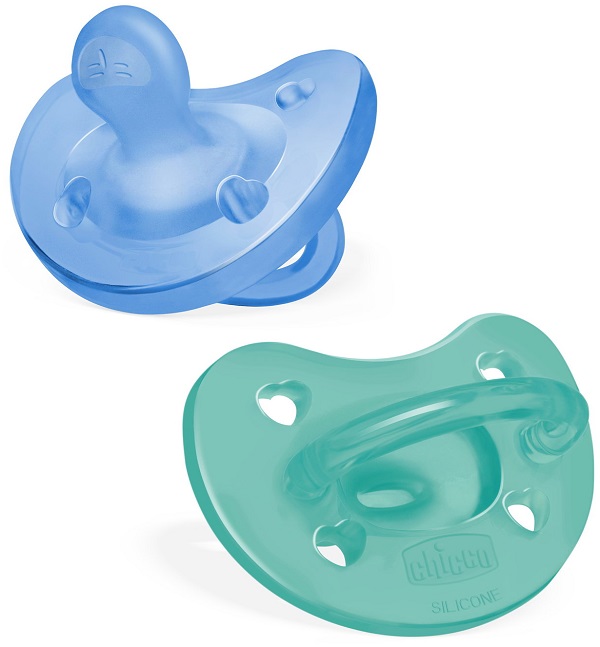 CHICCO GOMMOTTO SILICONE AZZURRO 16-36 MESI 2 PEZZI - farmasconti.eu