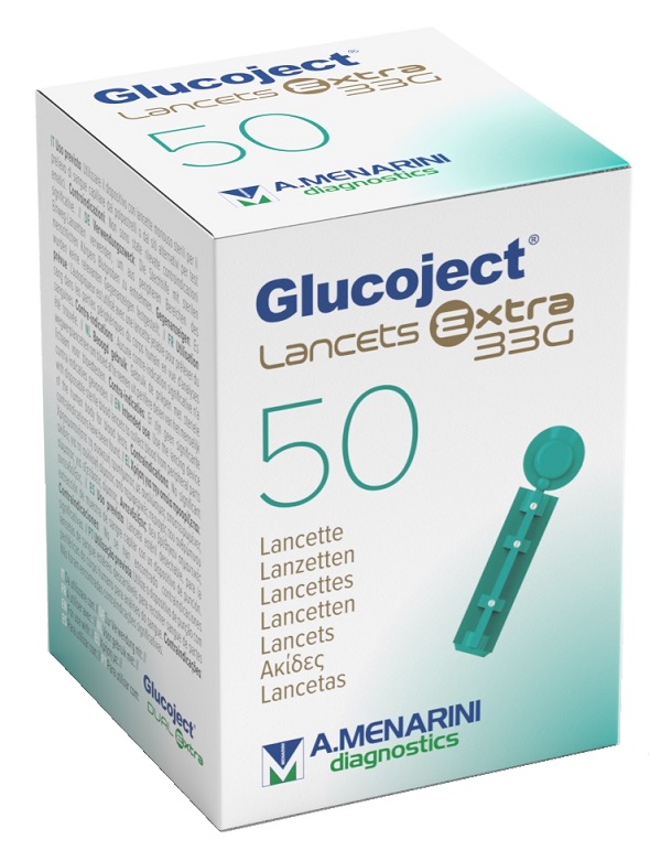 LANCETTA PUNGIDITO GLUCOJECT EXTRA GAUGE 33 50 PEZZI - farmasconti.eu