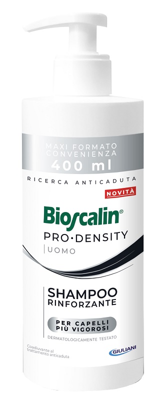BIOSCALIN PRO DENSITY UOMO SHAMPOO RINFORZANTE 400 ML - farmasconti.eu