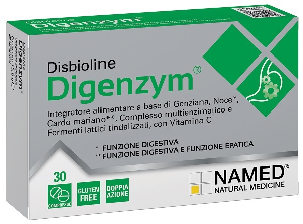 DISBIOLINE DIGENZYM AB 30 COMPRESSE - farmasconti.eu