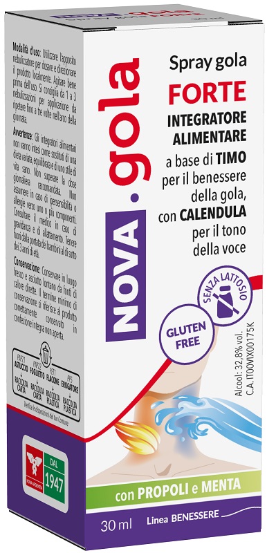 NOVA GOLA SPRAY FORTE 30 ML - farmasconti.eu