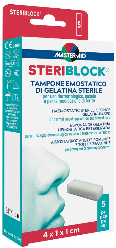 MASTER-AID STERIBLOCK TAMPONE EMOSTATICO - farmasconti.eu