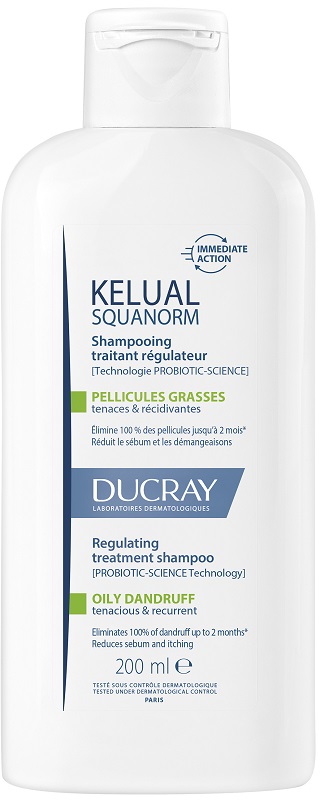 KELUAL SQUANORM SHAMPOO ANTI FORFORA GRASSA 200 ML - farmasconti.eu