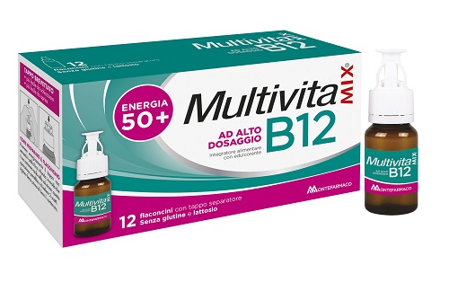MULTIVITAMIX B12 12 FLACONCINI - farmasconti.eu