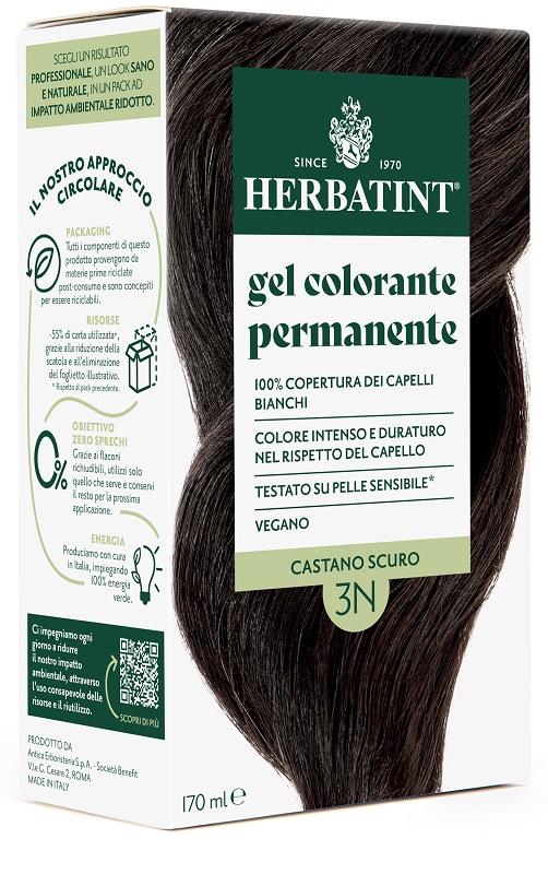 HERBATINT 3N CASTANO SCURO 170 ML - farmasconti.eu
