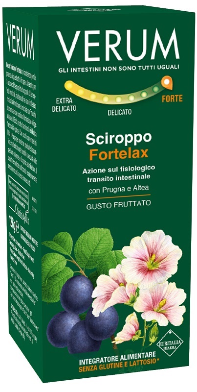 VERUM FORTELAX SCIROPPO FRUTTATO 126 G NEW - farmasconti.eu
