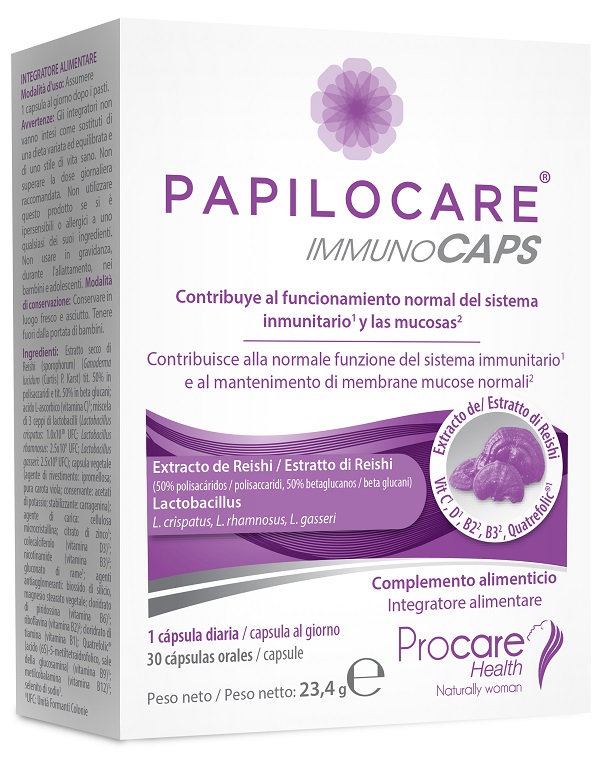 PAPILOCARE IMMUNOCAPS 30 CAPSULE - farmasconti.eu