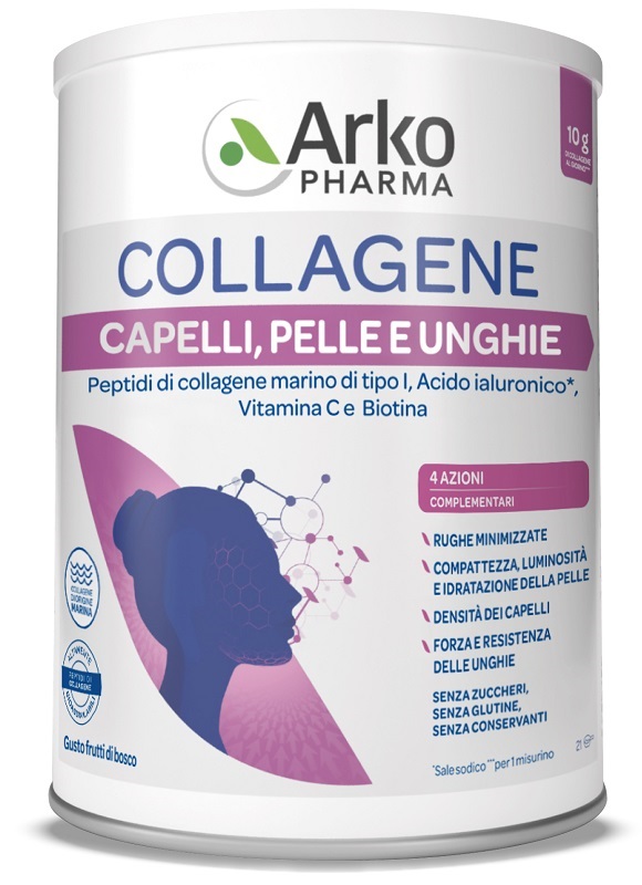 COLLAGENE CAPELLI PELLE UNGHIE 260 G - farmasconti.eu